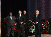 Ceremony of farewell with Magsud Ibrahimbeyov. Azerbaijan, Baku 23 match, 2016 